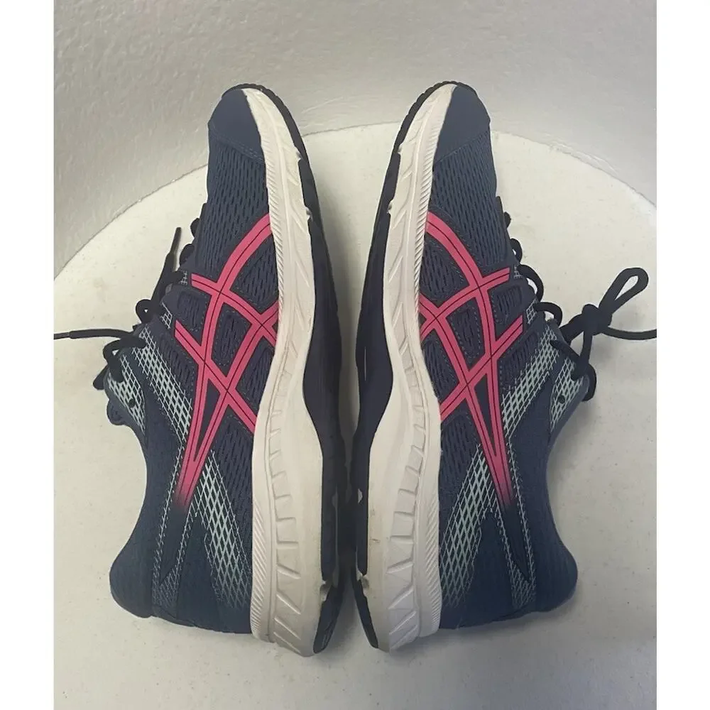 Asics  Running Contend 6 women’s Size 10 Blue Pink GymTraining Sneaker